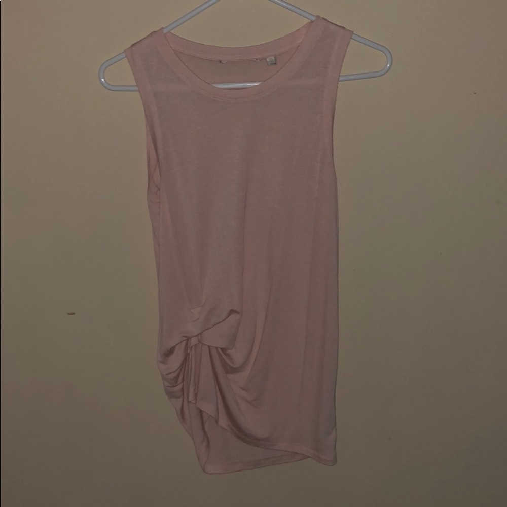Pink athleta tank top